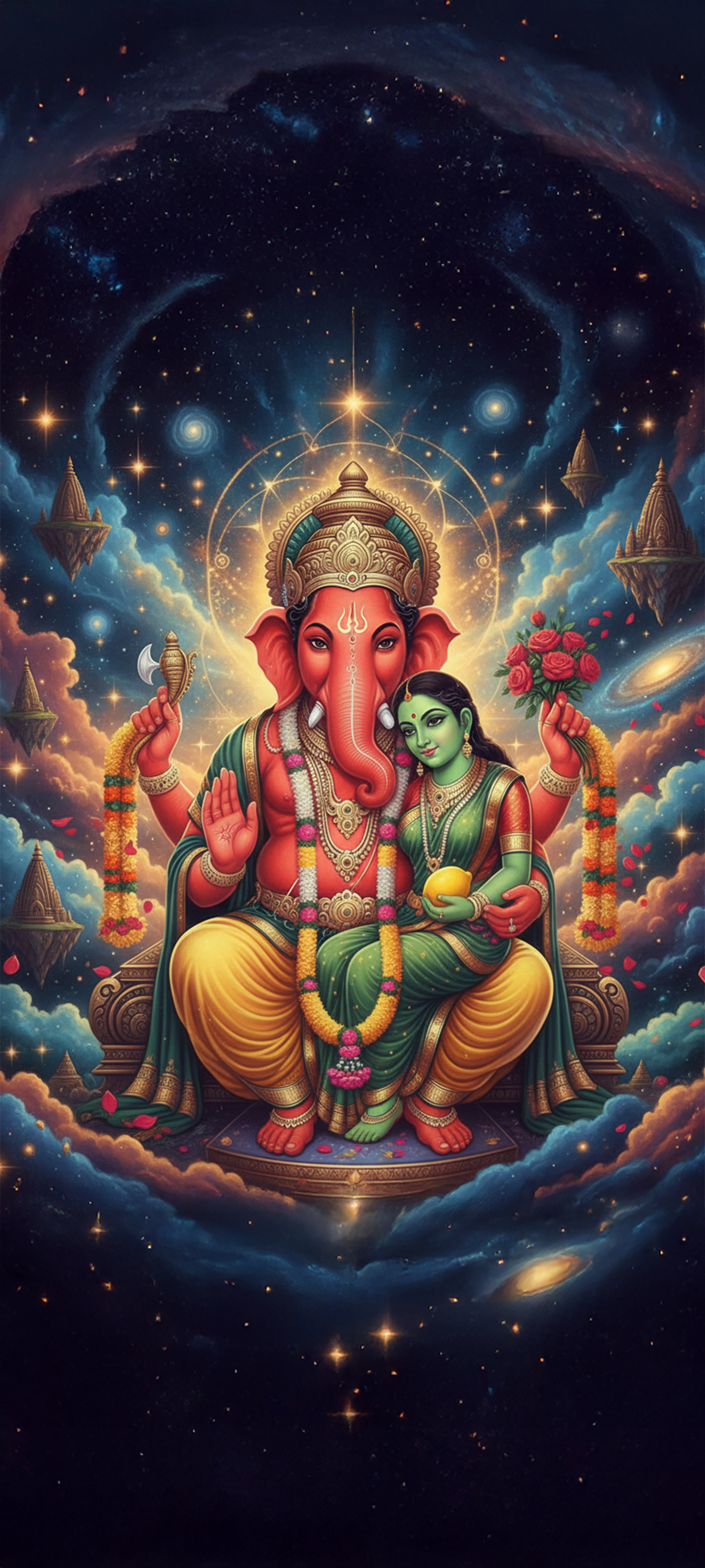 “อยู่เหนือสรรพสิ่ง” พระพิฆเนศ ปางศักติ คณปติ (Shakti Ganapati)