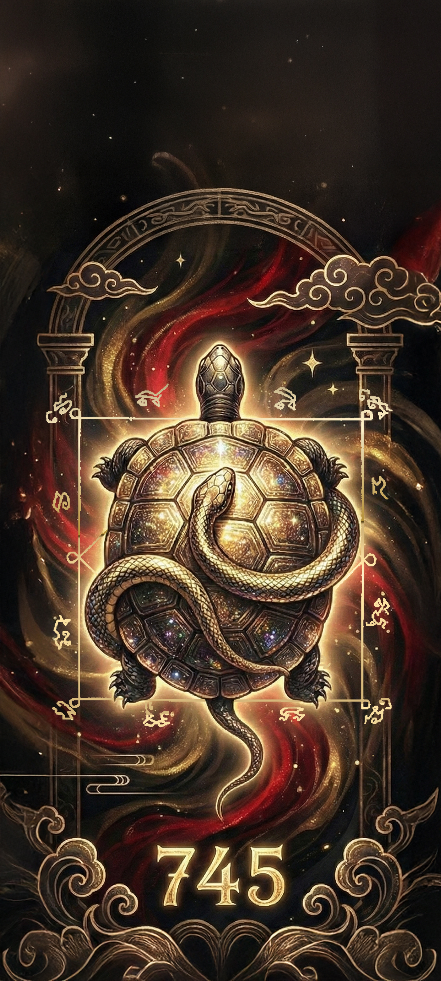 เต่ายันต์โภคทรัพย์เรียกลาภ