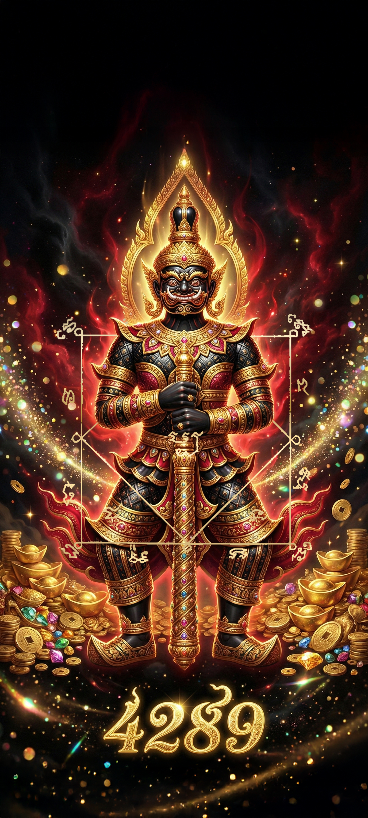 ท้าวเวสสุวรรณเทพแห่งทรัพย์สมบัติ