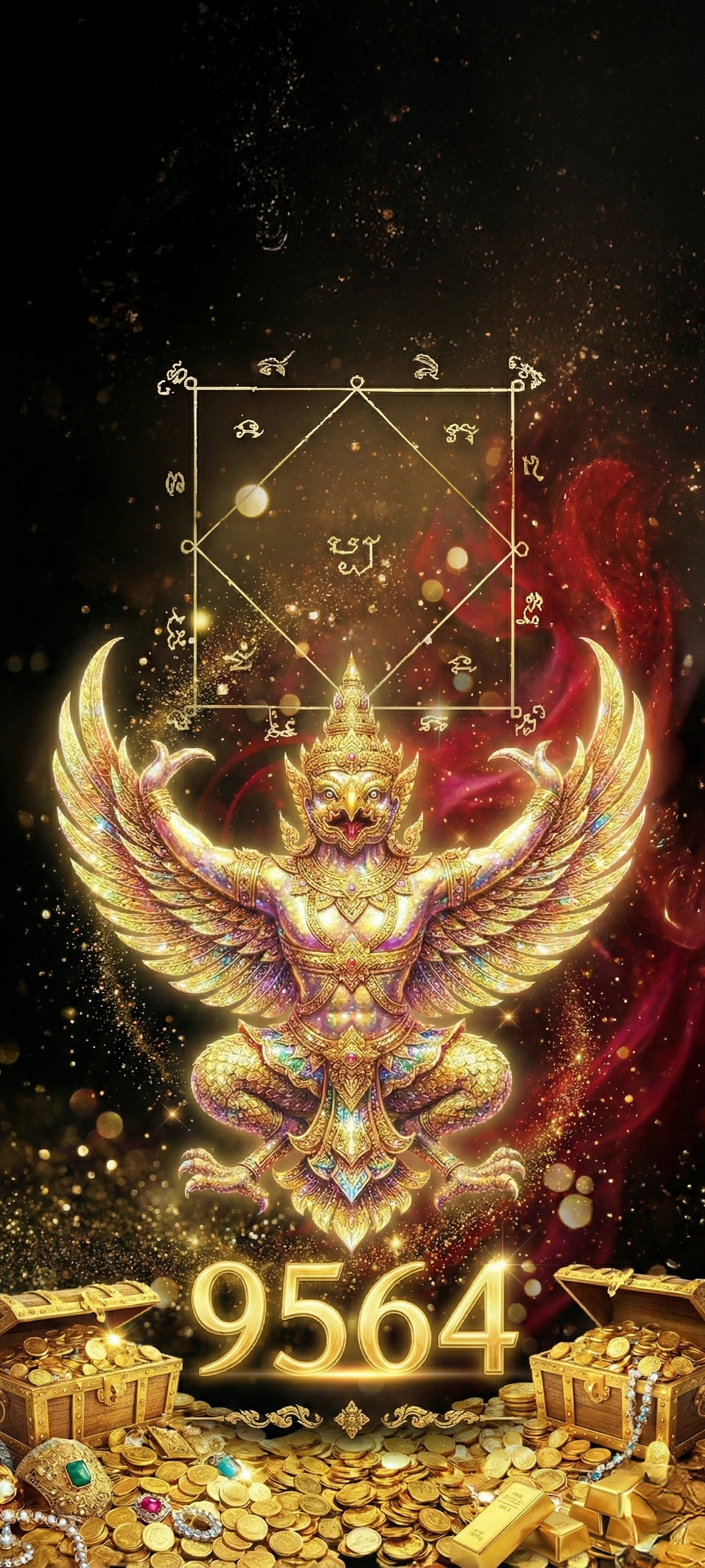 พญาครุฑเสริมอำนาจบารมี