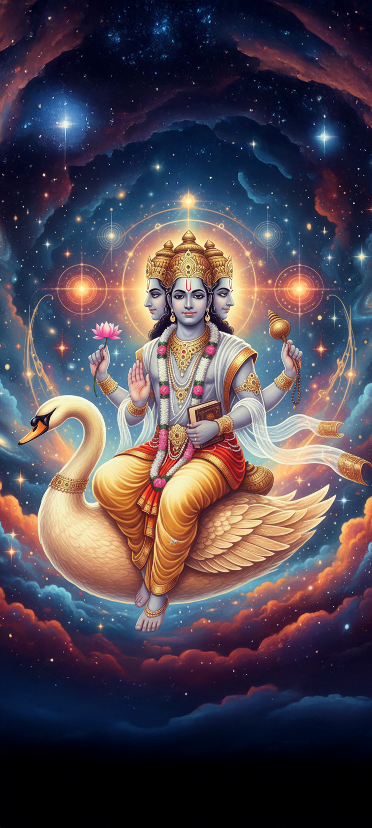 พระพรหมทรงหงส์มหาเทพเสริมปัญญา