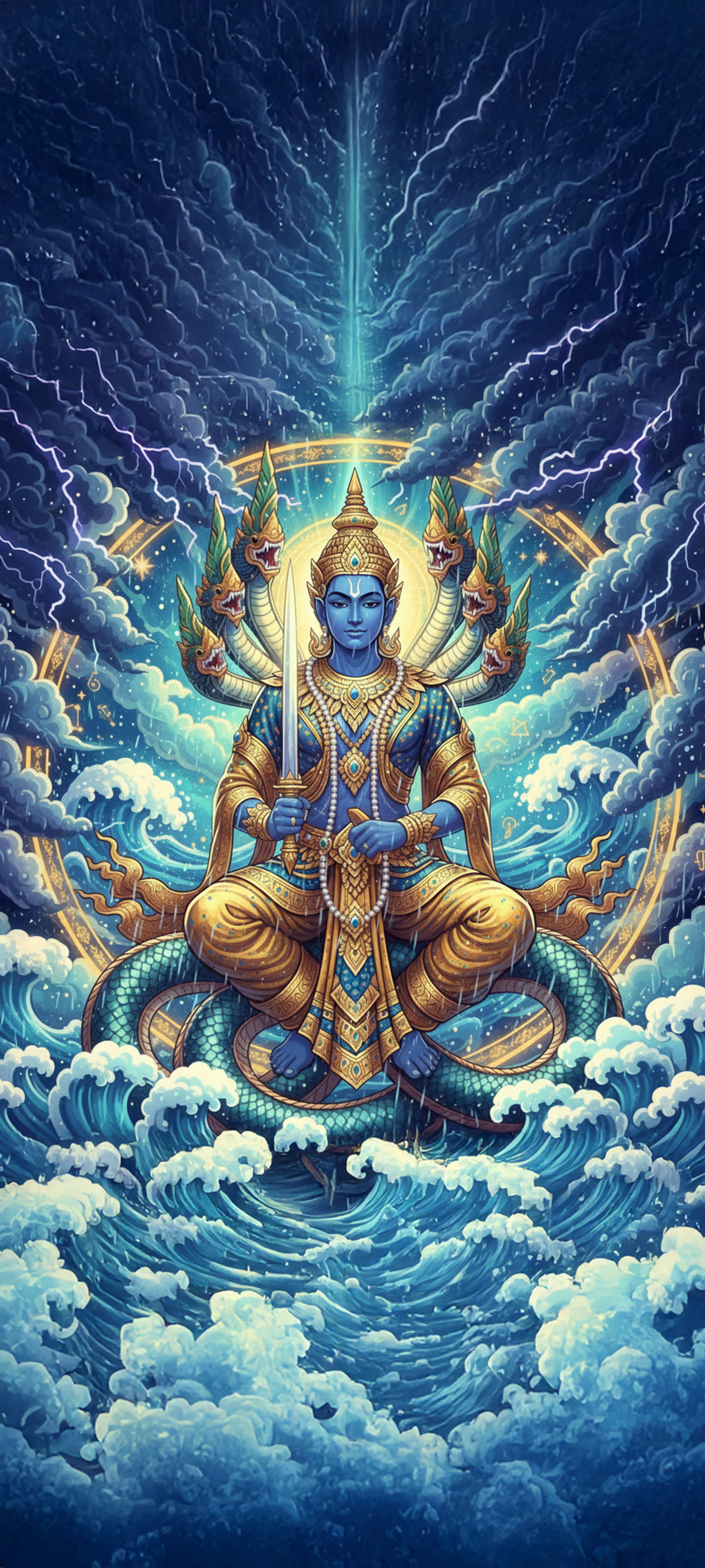 พิรุณเทพทรงพญานาคราช เด่นงาน โชค โภคทรัพย์